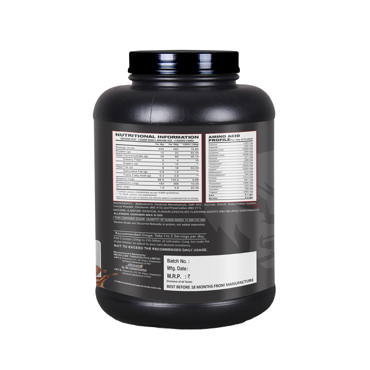 ULPHA8 Ultra Premium Lean Muscle Gainer image 5