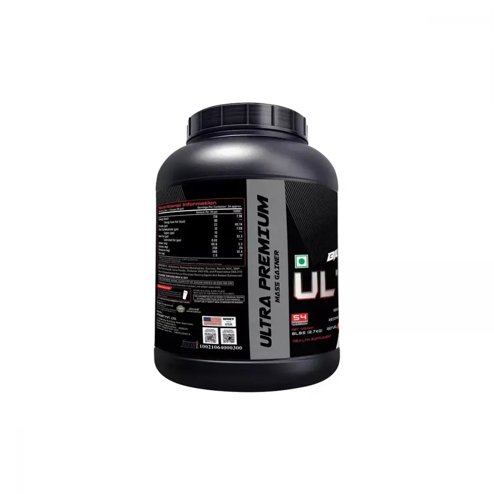 Big Wolf Nutrition Ultra 8 Mass Gainer Chocolate (2.7kg) image 1