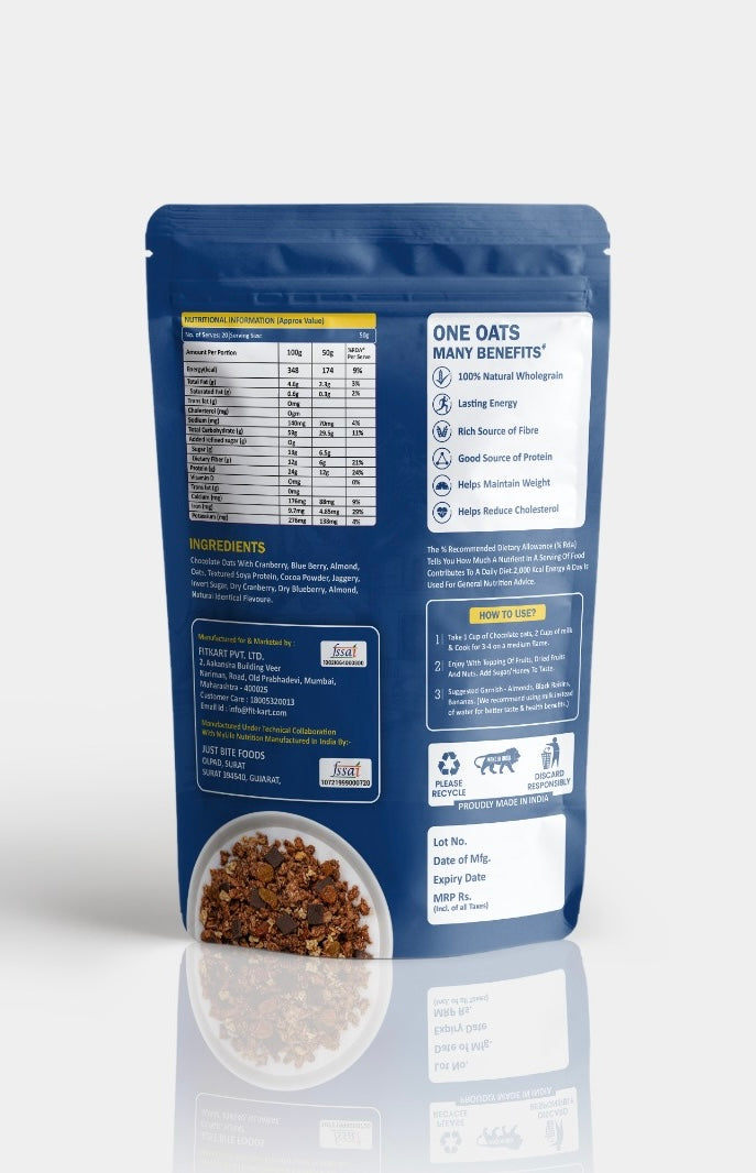 High Protien OATS Dark Chocolate image 1