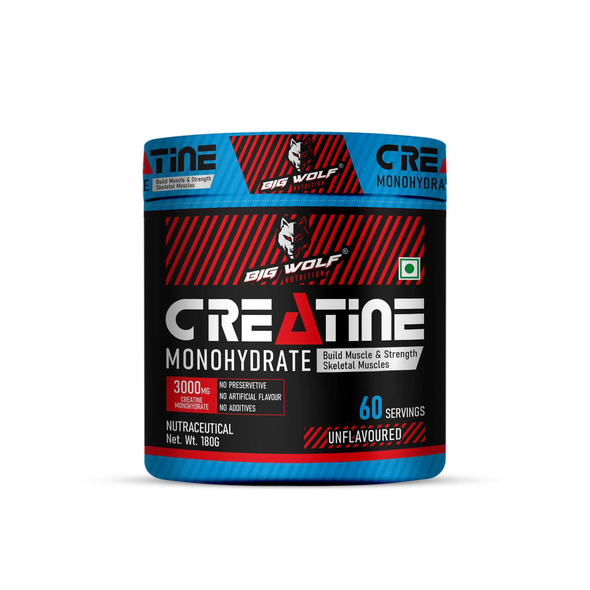 Big Wolf Nutrition – Creatine Monohydrate (Unflavoured) image 0