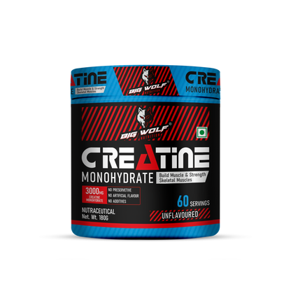 Big Wolf Nutrition – Creatine Monohydrate (Unflavoured) image 0