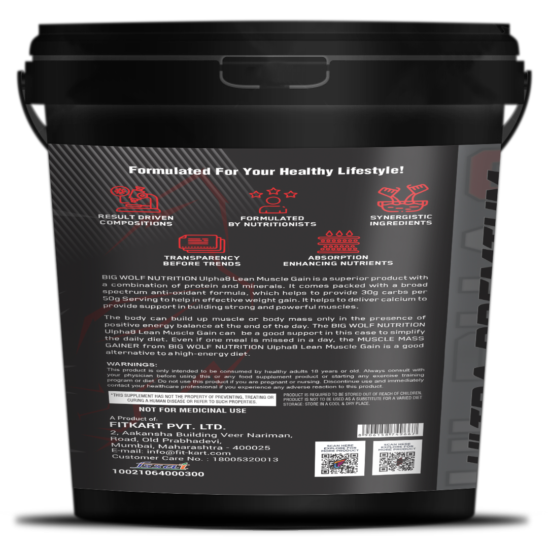 ULPHA8 Ultra Premium Lean Muscle Gain image 5