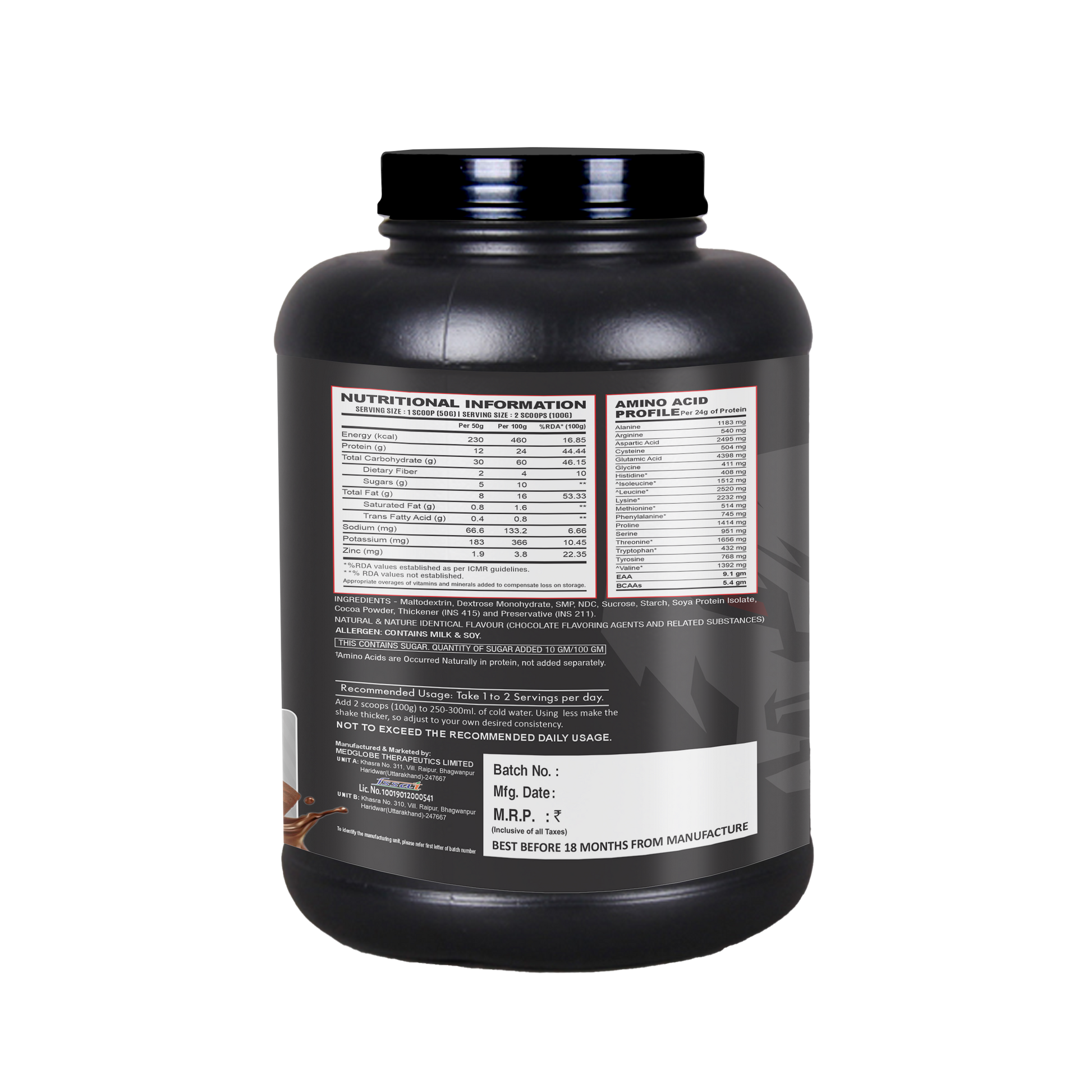 ULPHA8 Ultra Premium Lean Muscle Gainer image 5
