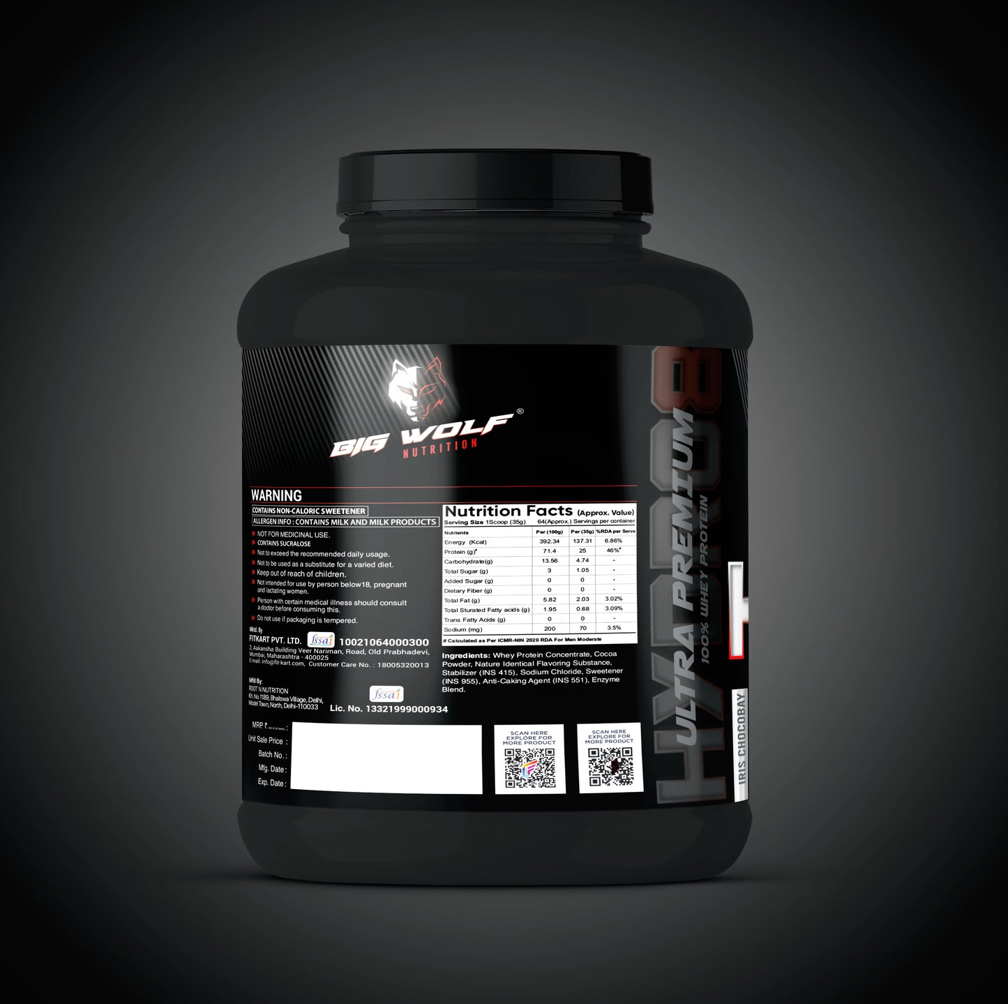 HYDRO8 Ultra Premium 100% Whey Protein image 9