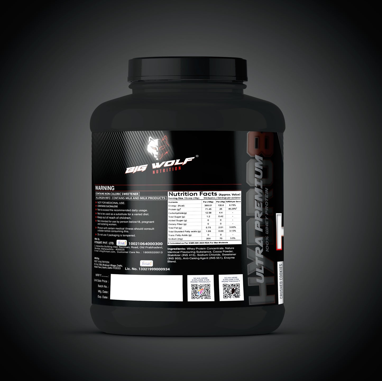 HYDRO8 Ultra Premium 100% Whey Protein image 6