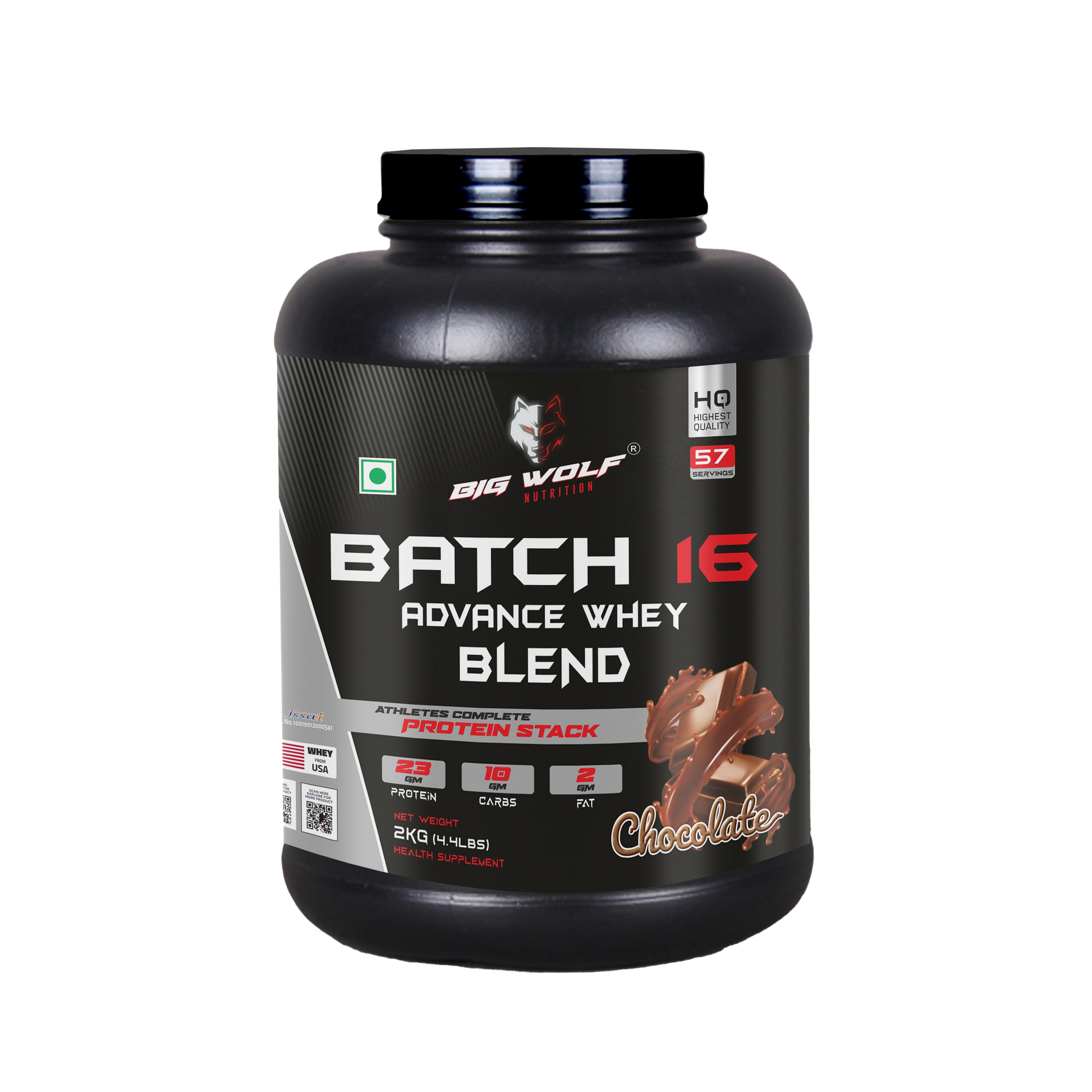 BIG WOLF NUTRITION BATCH 16: Advanced Whey Protein Blend image 4