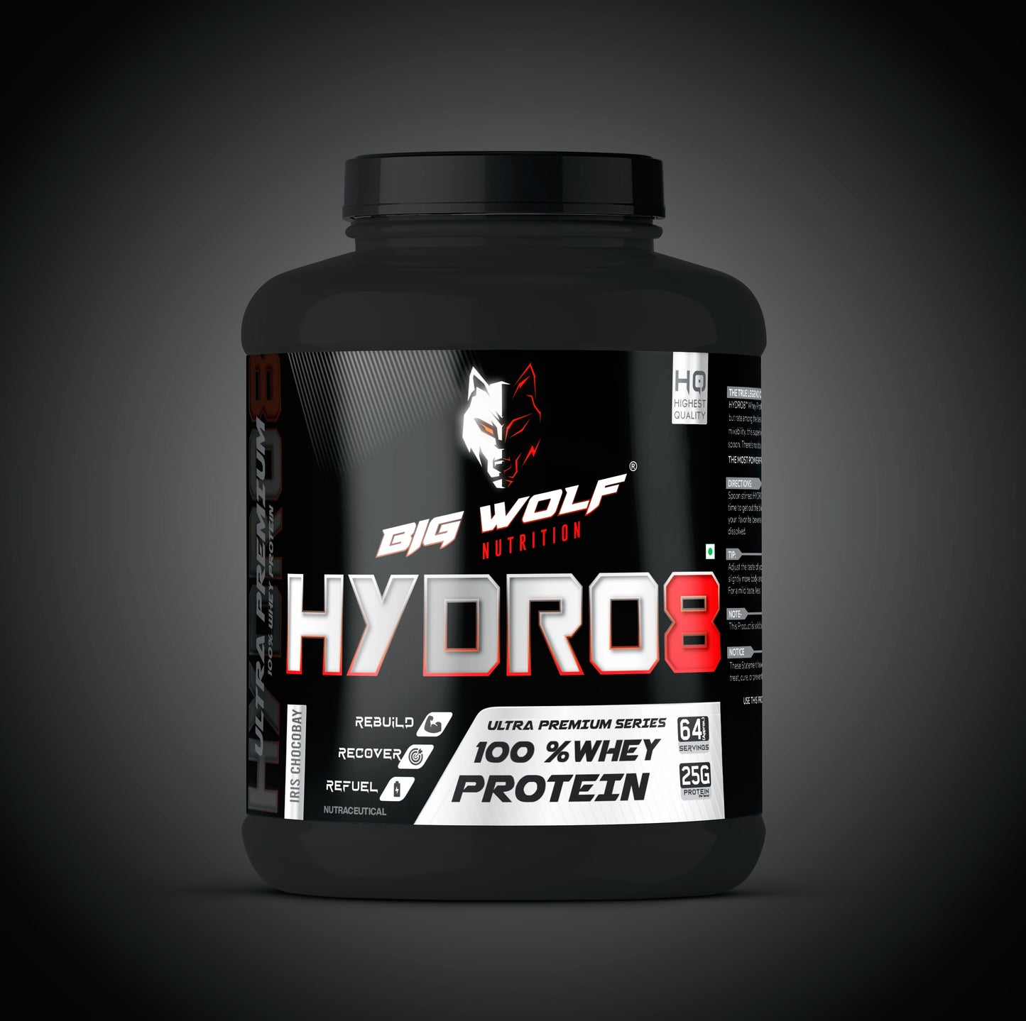 HYDRO8 Ultra Premium 100% Whey Protein image 11