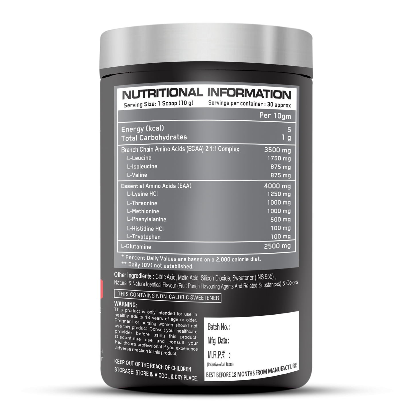 BIG WOLF NUTRITION EAA+ (Essential Amino Acids) image 3