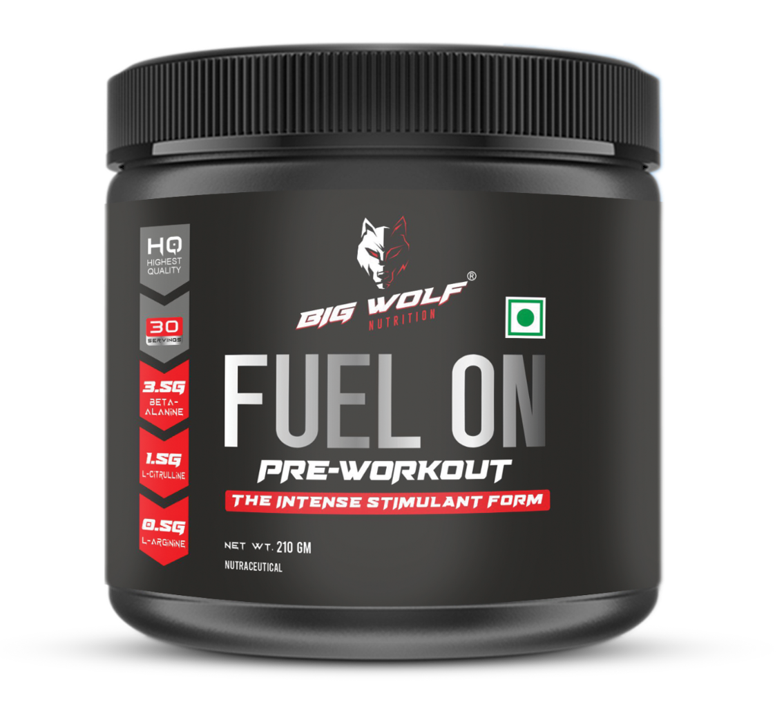 Big Wolf Nutrition Fuel On Pre-Workout – 30 Servings | Energy, Focus & Performance Booster