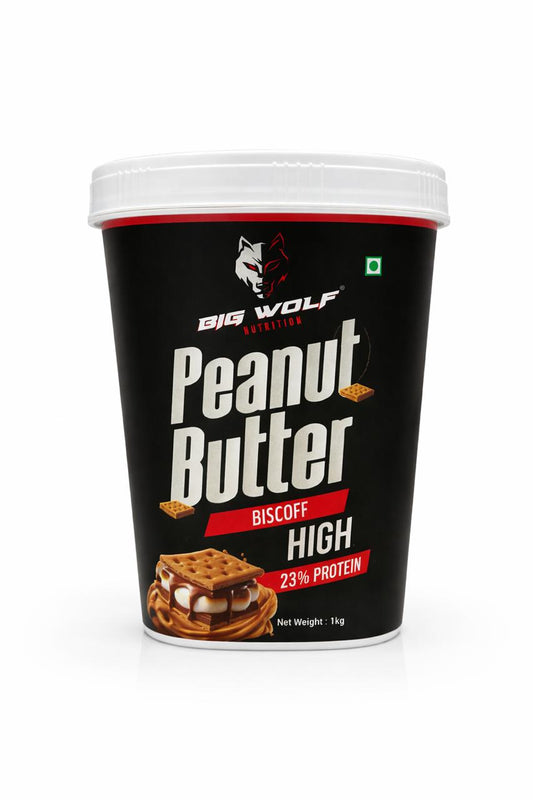 Big Wolf Nutrition High Protein Peanut Butter 1kg