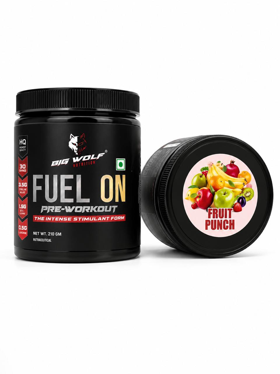 Big Wolf Nutrition Fuel On Pre-Workout | 30 Servings