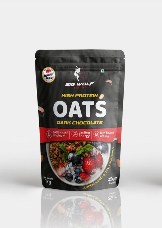 HIGH PROTEIN OATS DARK Chocolate  image 0