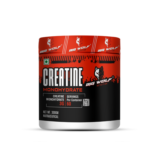 Big Wolf Nutrition Creatine Monohydrate – 3000 mg Creatine image 0