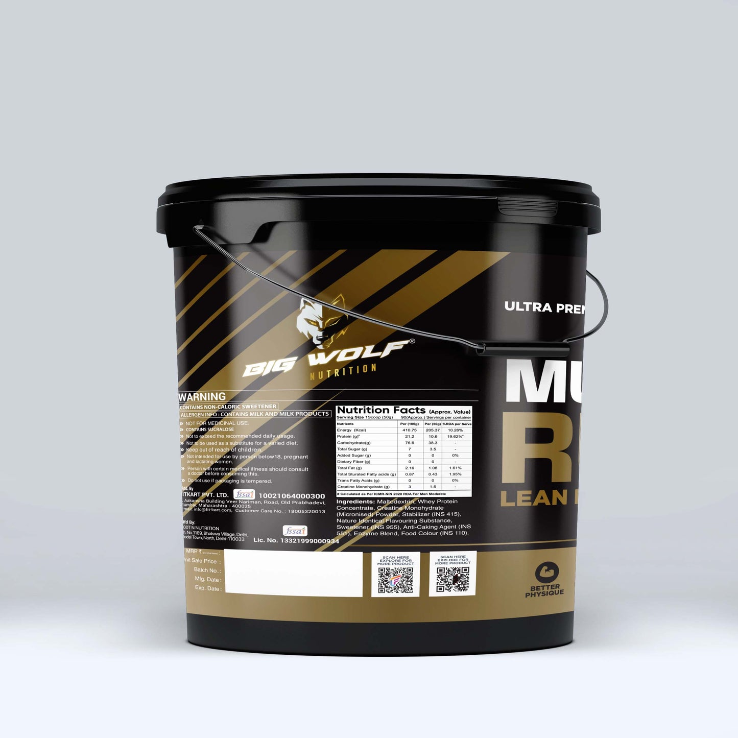 ULPHA8 Ultra Premium Lean Muscle Gain image 4