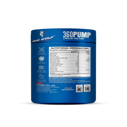 Big Wolf Nutrition 360 Pump – Pre-Workout image 2