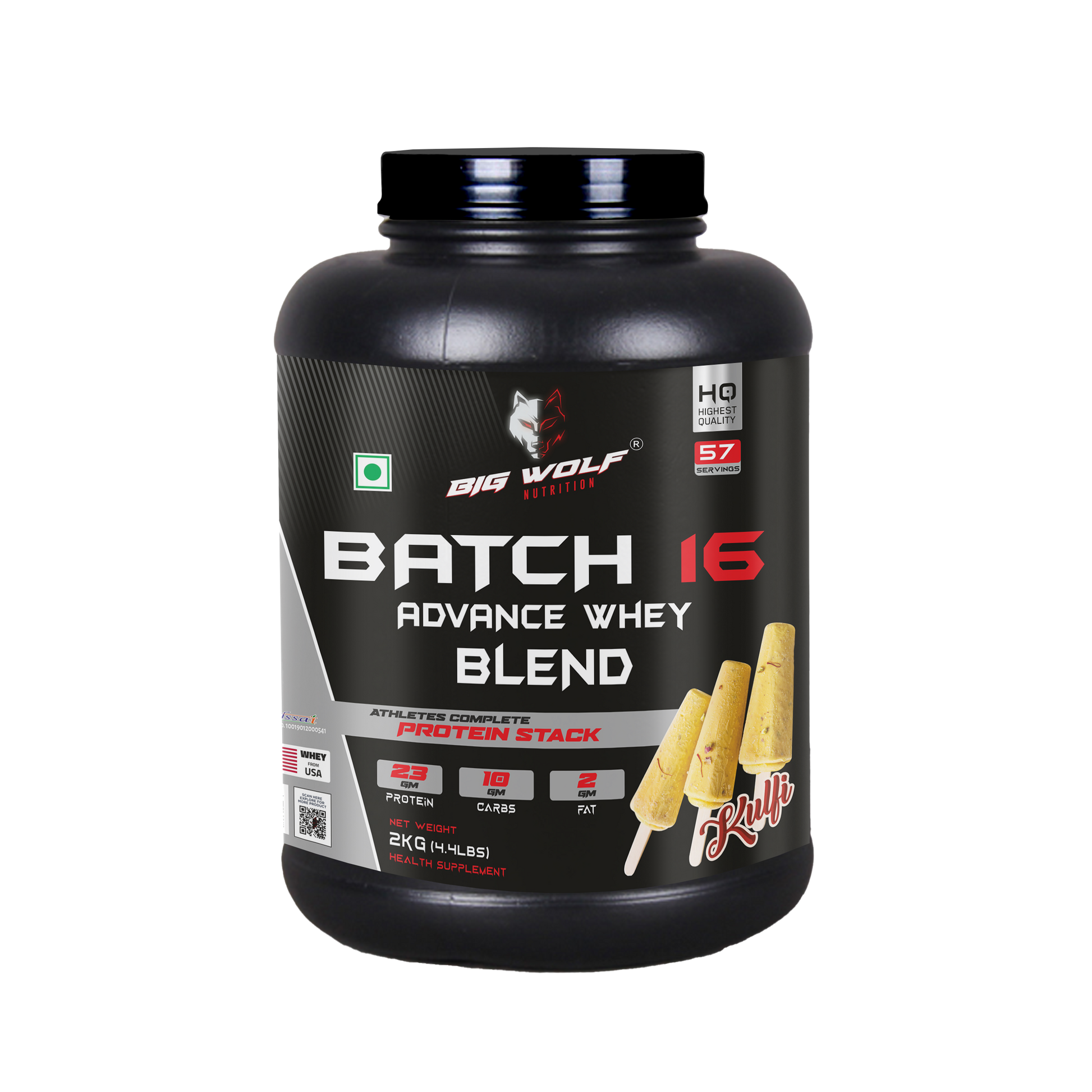 BIG WOLF NUTRITION BATCH 16: Advanced Whey Protein Blend image 0