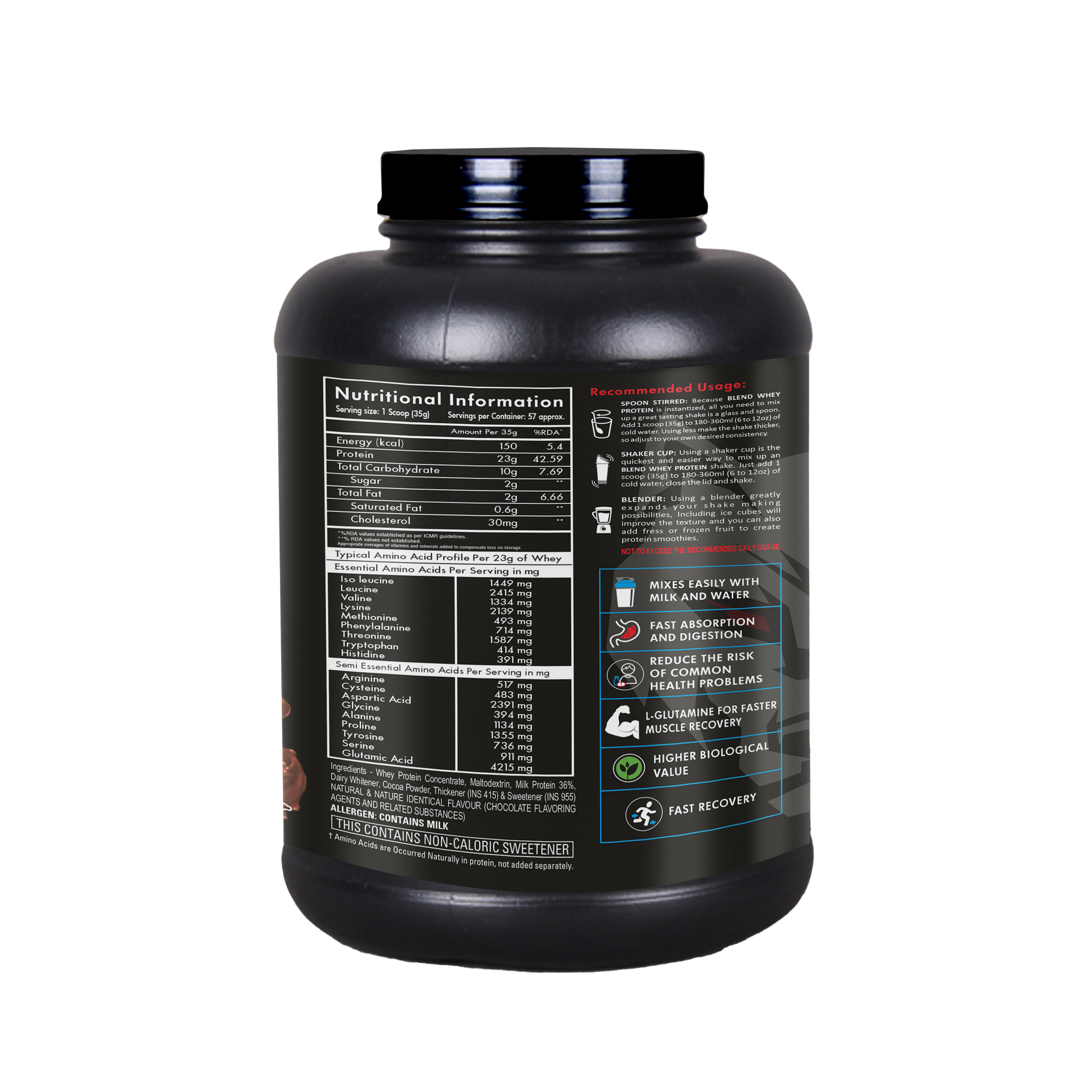 BIG WOLF NUTRITION BATCH 16: Advanced Whey Protein Blend image 5