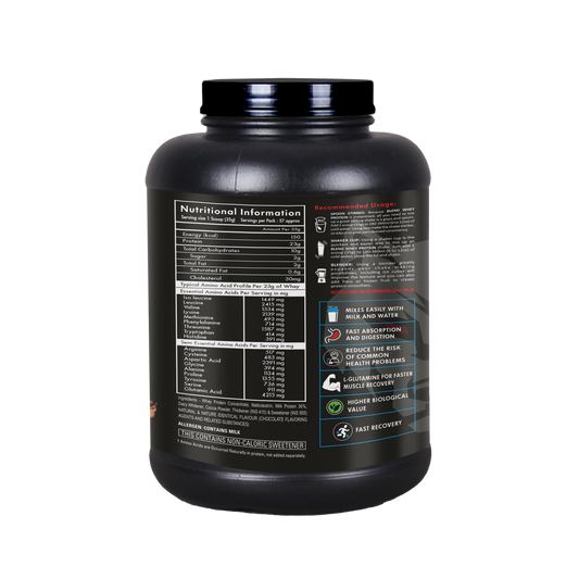BIG WOLF NUTRITION BLEND WHEY Protein | 2KG (4.4LBS) | Chocolate image 1