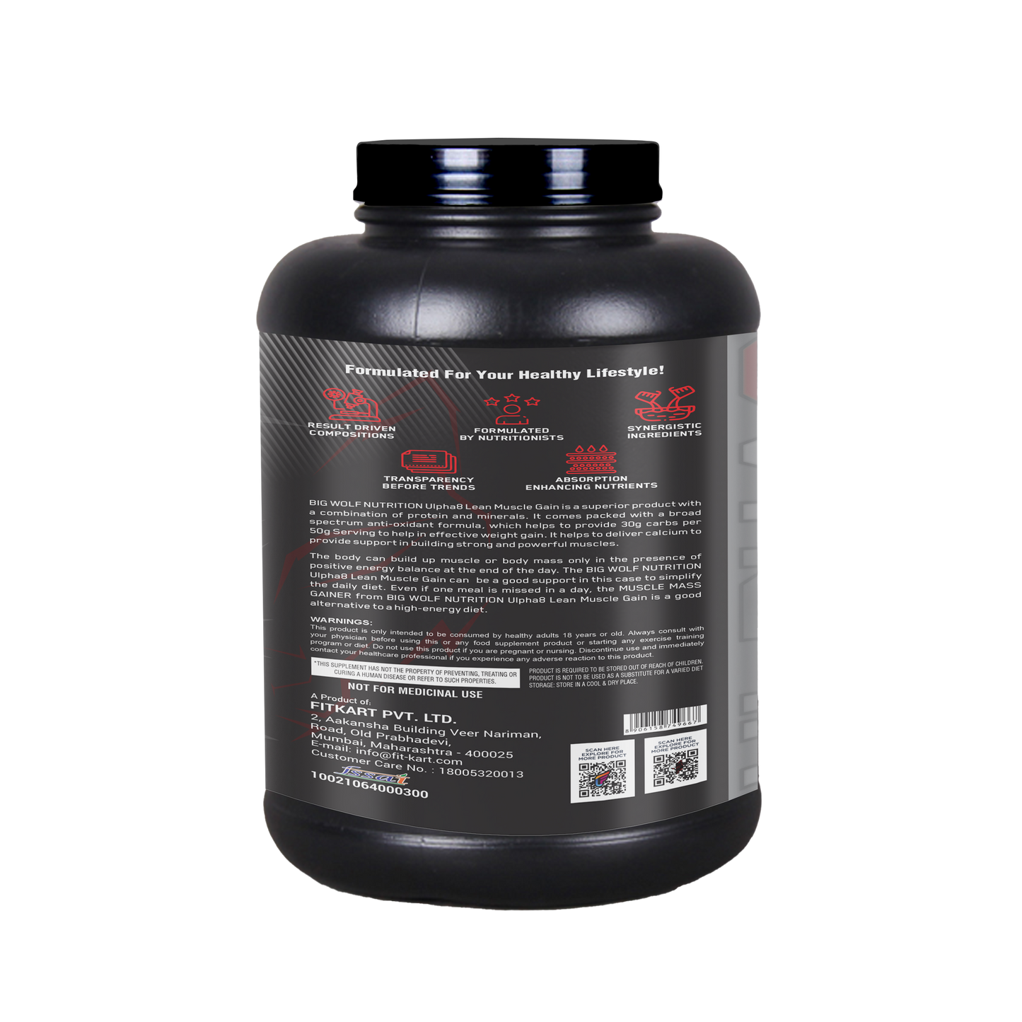 ULPHA8 Ultra Premium Lean Muscle Gainer image 4
