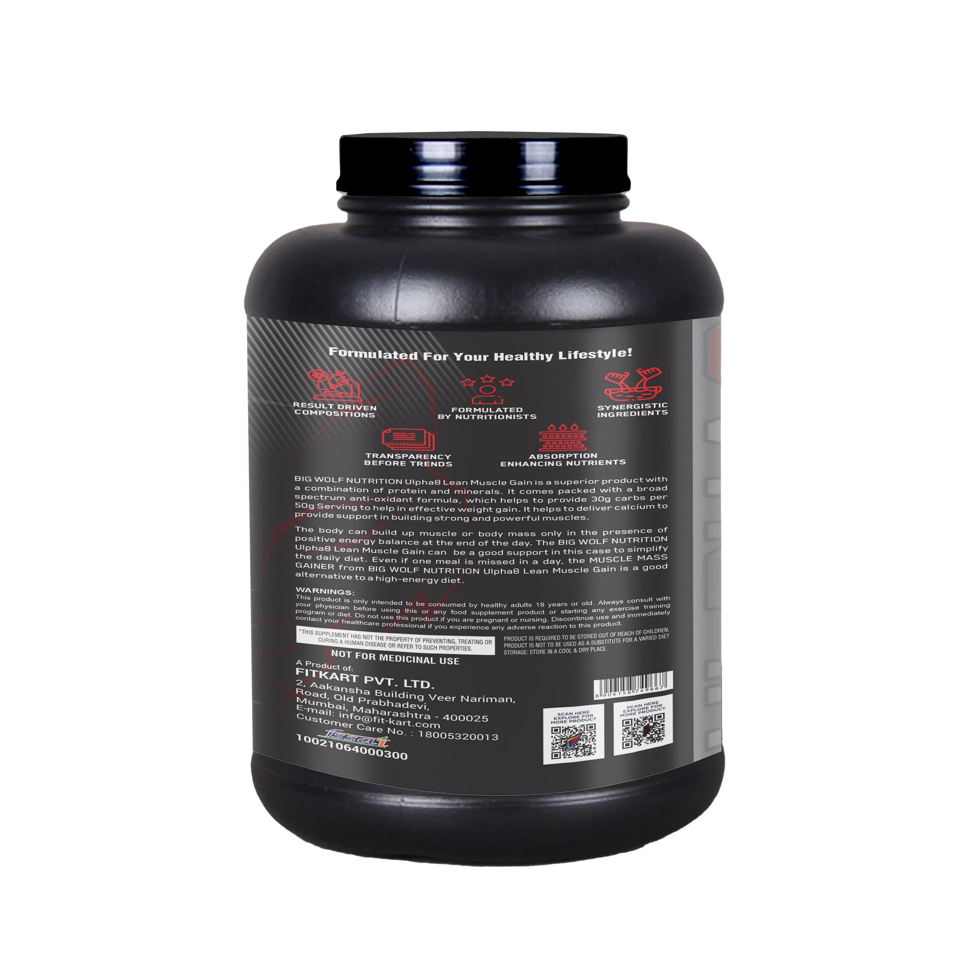 ULPHA8 Ultra Premium Lean Muscle Gainer image 4