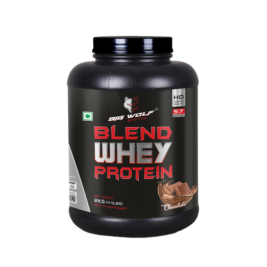BIG WOLF NUTRITION BLEND WHEY Protein | 2KG (4.4LBS) | Chocolate image 0