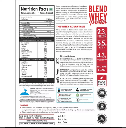 Big Wolf Nutrition Ultra Premium Blend Whey Protein
