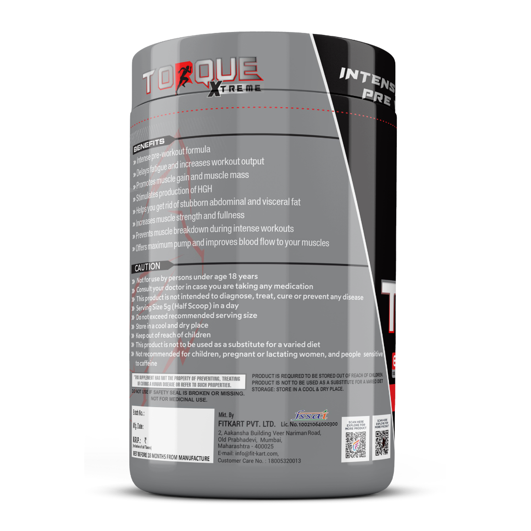 Big Wolf Nutrition Torque Xtreme Pre Workout 300g | 60 Servings