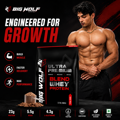 Big Wolf Nutrition Ultra Premium Blend Whey Protein